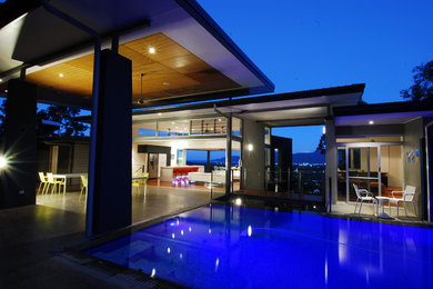 Design ideas for a contemporary pool in Cairns.