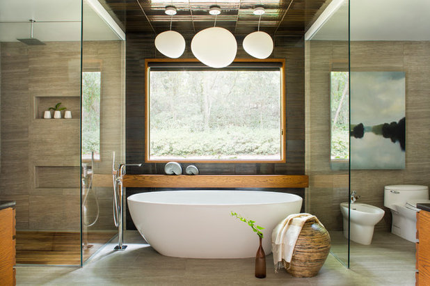 Современный Ванная комната by Jeff Herr Photography