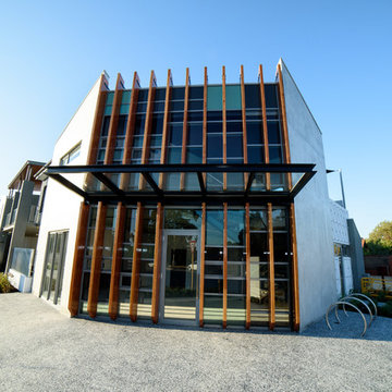 Canning Hwy - Cafe, Apartment & Townhouse by Motus Architecture