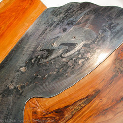 Salmon Stream Table - Sculptures