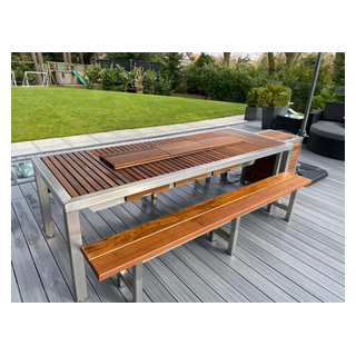 Korean BBQ Table - Contemporary - Deck - Manchester - by ibbq, Inc.