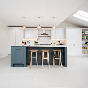 Grey and White Shaker Kitchen - Winkfield Collection