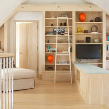Living room shelves