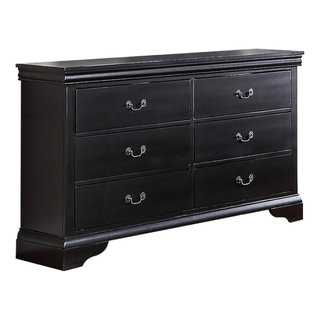 Acme Furniture Louis Philippe III 19525+24 Transitional 6 Drawer