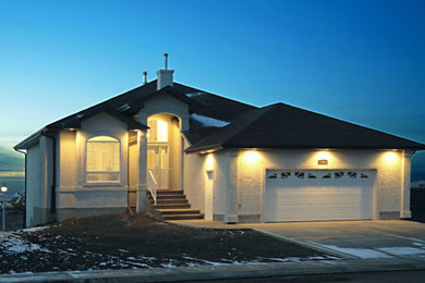 Inspiration for an exterior home remodel in Calgary