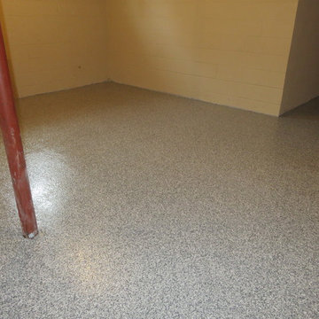 Basement Floor Refinishing Project