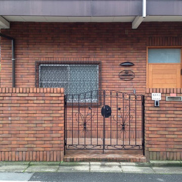 広い庭のある家 ファサード