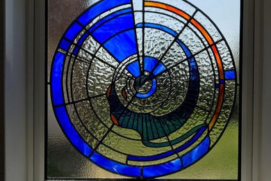 Kitchen Circular Stained Glass Window