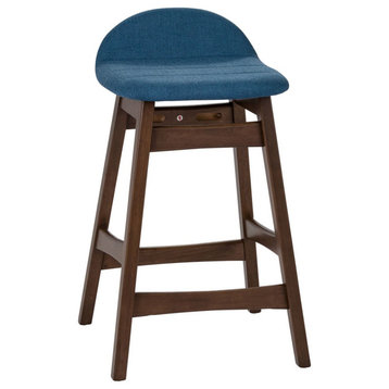 Liberty Furniture Space Savers Barstool in Blue - Set of 2