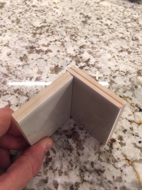 Subway Tile Backsplash Inside Corners