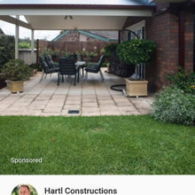 Outdoor bbq area