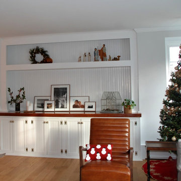 Refurbish Built-in Display Cabinet - Living Room