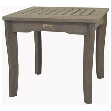 Gray Wash Eucalyptus End Table