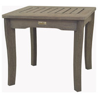 Gray Wash Eucalyptus End Table