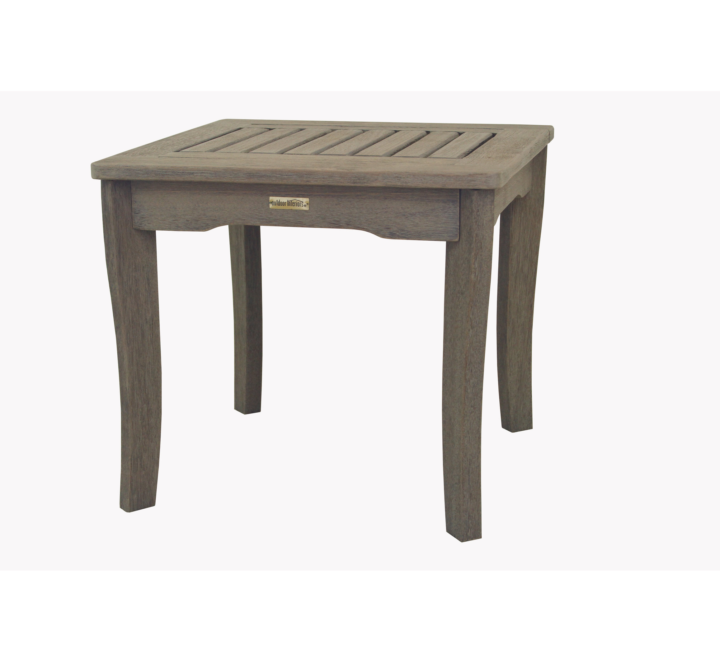 Gray Wash Eucalyptus End Table