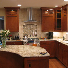 kitchen range area