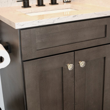 Small Industrial Bathroom
