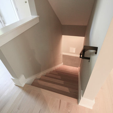 Project #60 | Contemporary Staircase with Frameless Glass