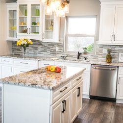 Key Largo White kitchen Cabinets - 10X10 Kitchen - Products