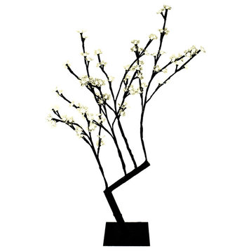 30" Warm White Cherry Tree With 96 LEDs