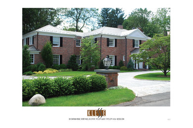 Brick house exterior idea in New York