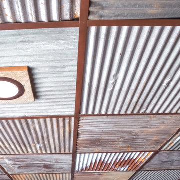 Reclaimed Barn Tin Ceiling