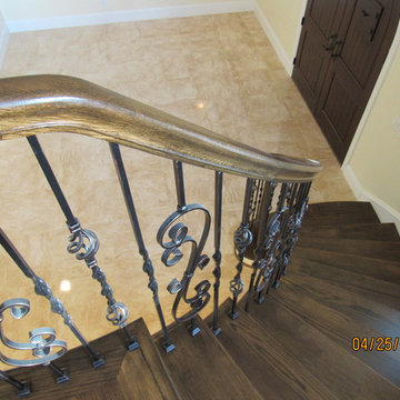 Curved Stair Project: Basil & Nadia Itani Res