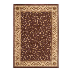Nourison - Nourison Somerset ST02 Area Rug, Brown, 9'6" x 13' - Area Rugs