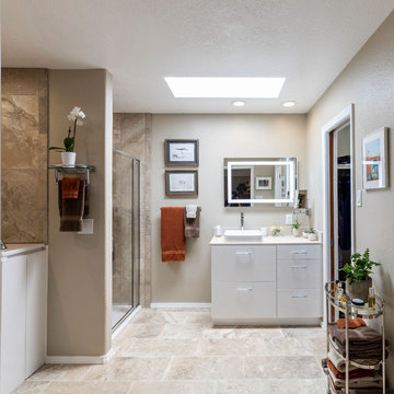 Griffith- Updated White Bathroom