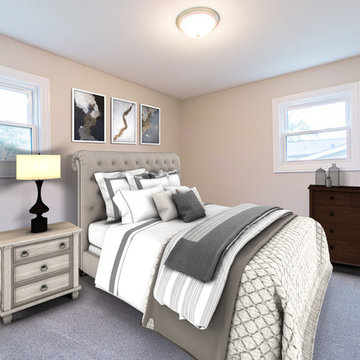 Virtual staging raised ranch