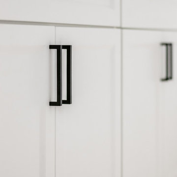 Galley Style Kitchen Remodel Done in Two-Tone Cabinets