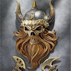Skull of Valhalla Viking Plaque