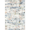 nuLOOM Aaliyah Casual Abstract Machine Washable Area Rug, Blue 5' 3" x 7' 6"