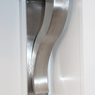 Bar brackets, counter top support brackets, Granite overhang support