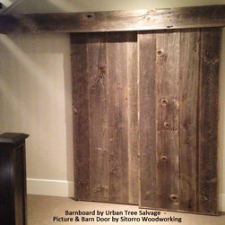 Reclaimed Barn Board Door - Windows And Doors