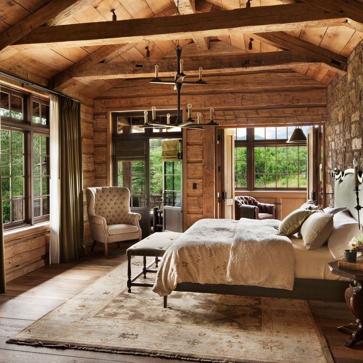75 Rustic Bedroom - July, 2026