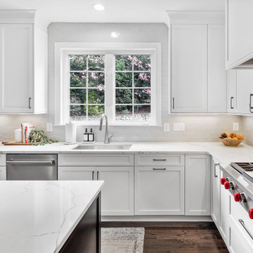 Transitional Kitchen & Bar Remodel Charlotte, NC | Reico