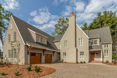 Example of an exterior home design in Other