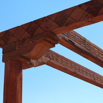 Denver Southwestern Wooden Pergola