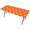 Clemson Tigers 6' Table Cover, 72"x30", 72" X 30"
