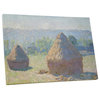Claude Monet - Haystacks (End of Summer) Gallery Wrapped Canvas, 30x20x1.25