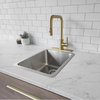 STYLISH Kitchen Sink Faucet Hole Cover Deck Plate in Brushed Gold