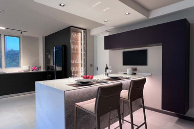 Inspiration for a modern kitchen remodel in Other