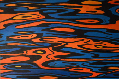 Original Abstract 3'x3' - 1-1/2" Gallery wrap canvas