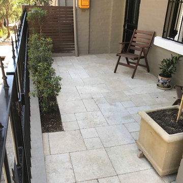Porch paving