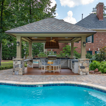 Preston Estates Cabana/Porch and IPE DECK