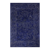 Bashian Waverley Navy Area Rug, 8.6'x11.6'