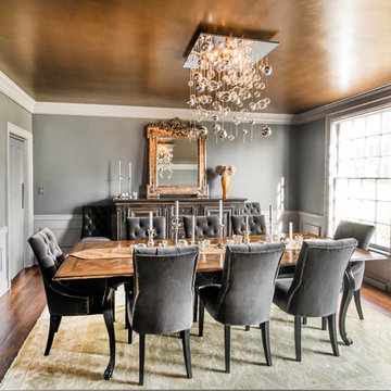 Gray Dining Room