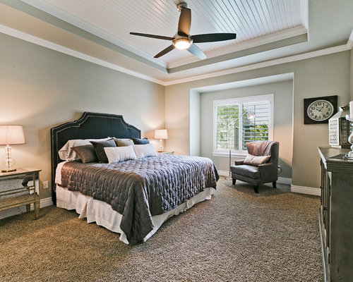 Craftsman Master Bedroom Design Ideas, Remodels & Photos | Houzz