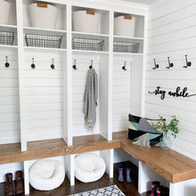 Scandinavian Farmhouse Utility Room